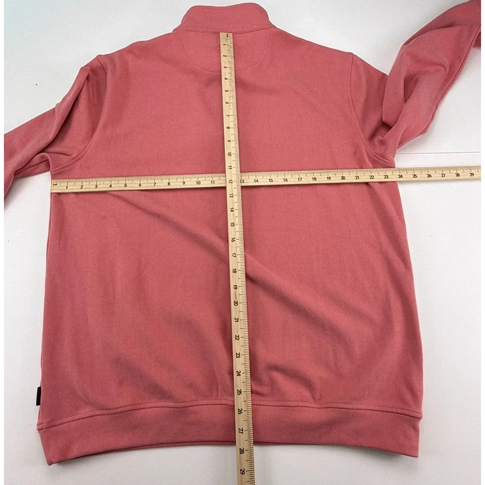 Kenneth Cole Men's XL Coral Slim Fit Quarter Zip Pullover Sweater